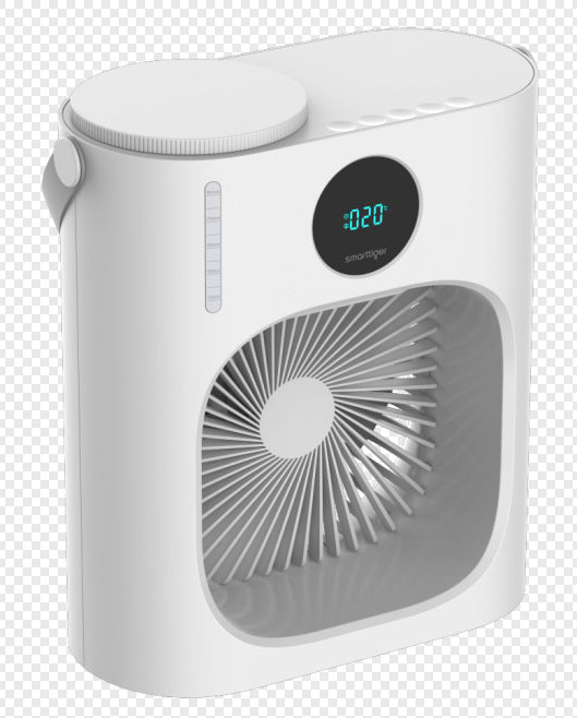 Ventilatore di raffreddamento alimentato tramite USB con timer e display LED