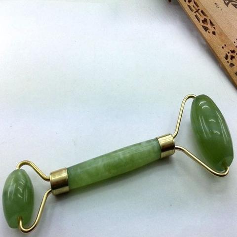 Beauty Jade Roller Set for Facial Massage - Natural Stone Beauty Tool