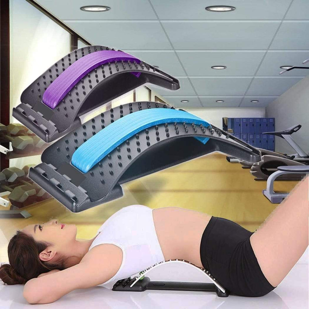 Lumbar Support Massager for Back Pain Relief and Posture Correction