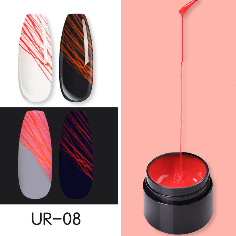 Set di smalti per unghie in gel UV Luminous Spider con più opzioni di colore