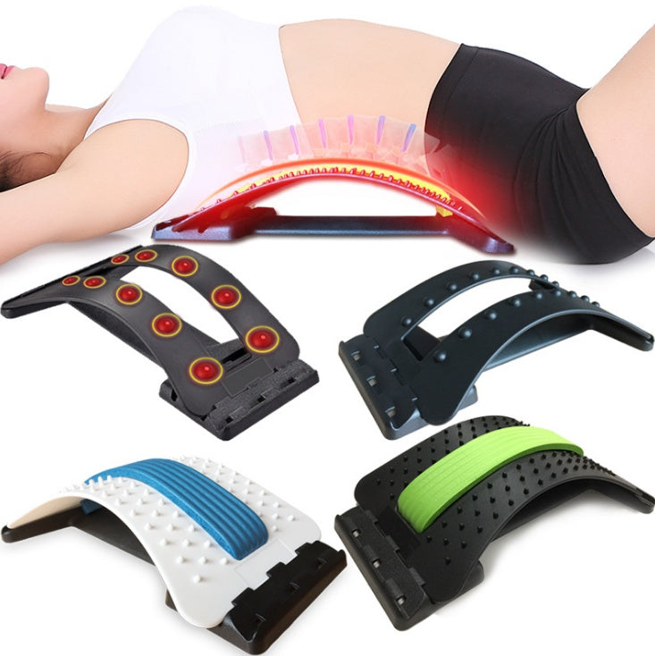 Lumbar Support Massager for Back Pain Relief and Posture Correction