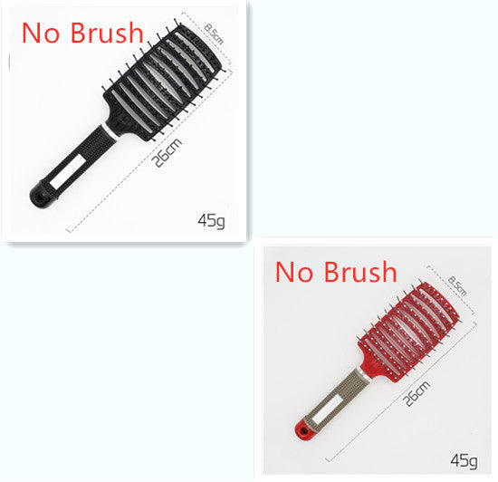 Detangling Bristle & Nylon Hairbrush with Scalp Massage: Anti-Klit Solution for Women™