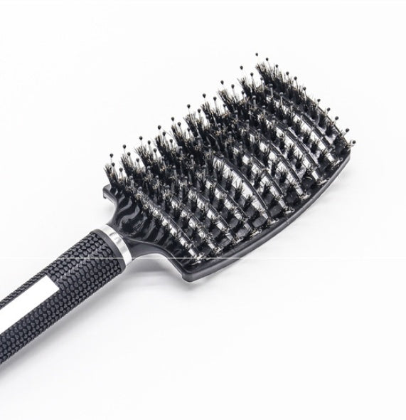 Detangling Bristle & Nylon Hairbrush with Scalp Massage: Anti-Klit Solution for Women™