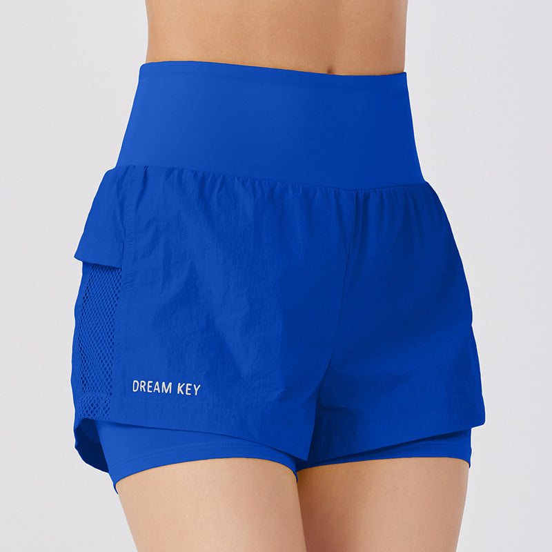 Atmungsaktive Damen-Sportshorts aus Baumwollmischung für den Sommer