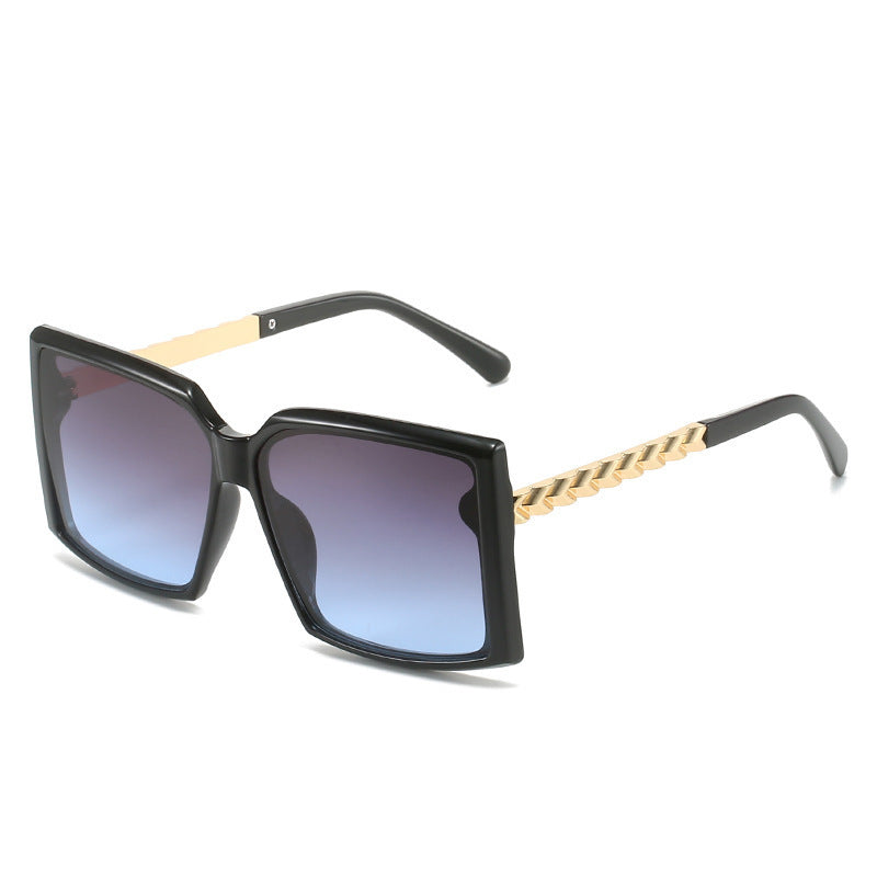 Fashion Box Simple Catwalk Light Luxury Sunglasses