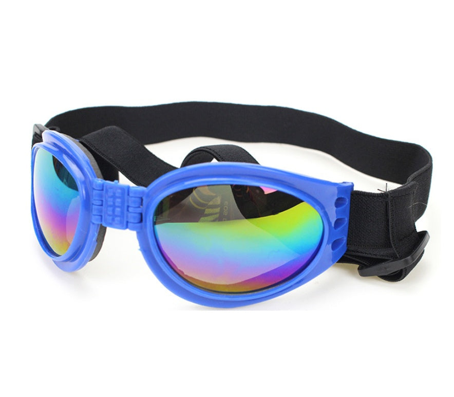 Hundesonnenbrille, faltbar, mittelgroße, wasserdichte Schutzbrille, UV-Schutzbrille für Haustiere