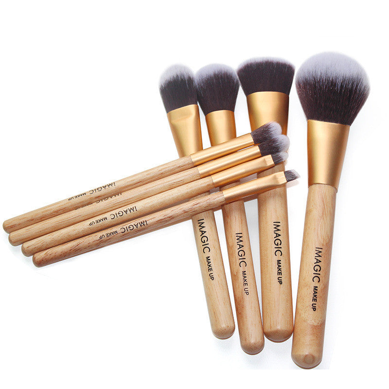 8-Piece Versatile Makeup Brush Set for All Skin Types