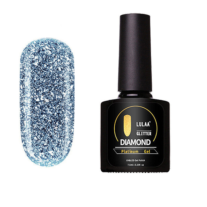 Platinum Nail Adhesive with High Chroma for Nail Art