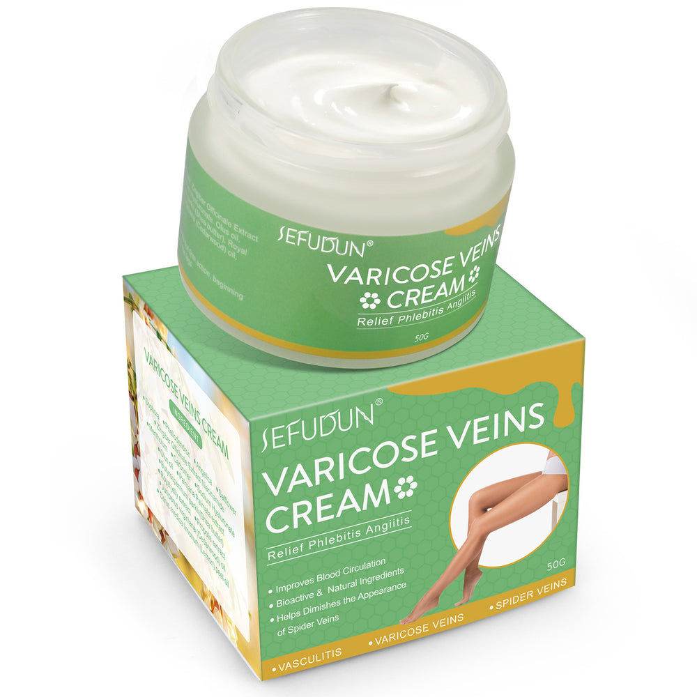 Vein Repair Cream with Sophora japonica and Safflower Extracts