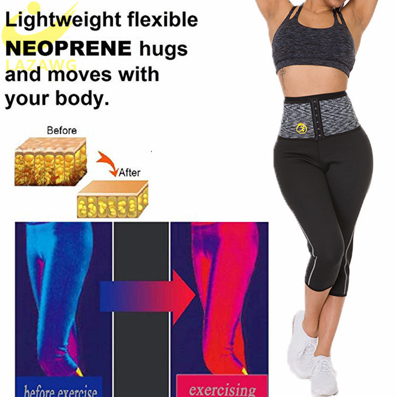 Performance Yoga Leggings for Women with Compression Waistband