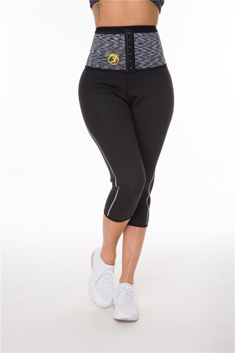 Performance Yoga Leggings for Women with Compression Waistband