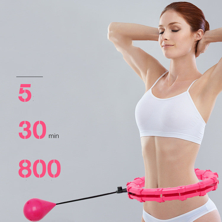 Waist Slimming Fitness Hoop for Abdominal Exercise and Weight Loss