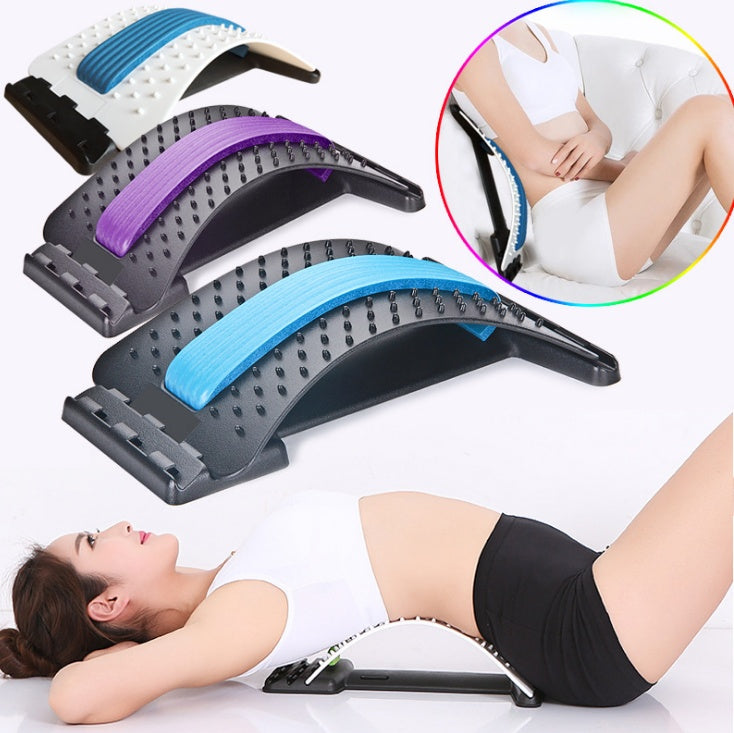 Lumbar Support Massager for Back Pain Relief and Posture Correction