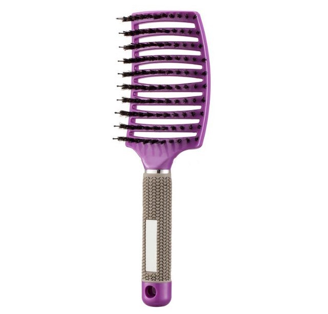 Detangling Bristle & Nylon Hairbrush with Scalp Massage: Anti-Klit Solution for Women™