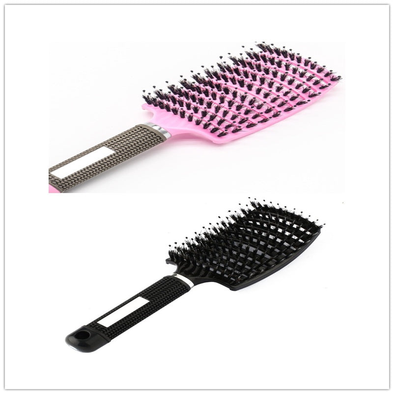 Detangling Bristle & Nylon Hairbrush with Scalp Massage: Anti-Klit Solution for Women™