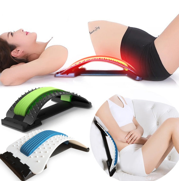 Lumbar Support Massager for Back Pain Relief and Posture Correction