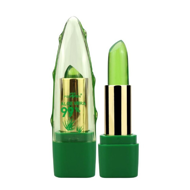 Aloe Vera Infused Color-Changing Lipstick Gloss - Moisturizing & Hydrating Formula for All Ages