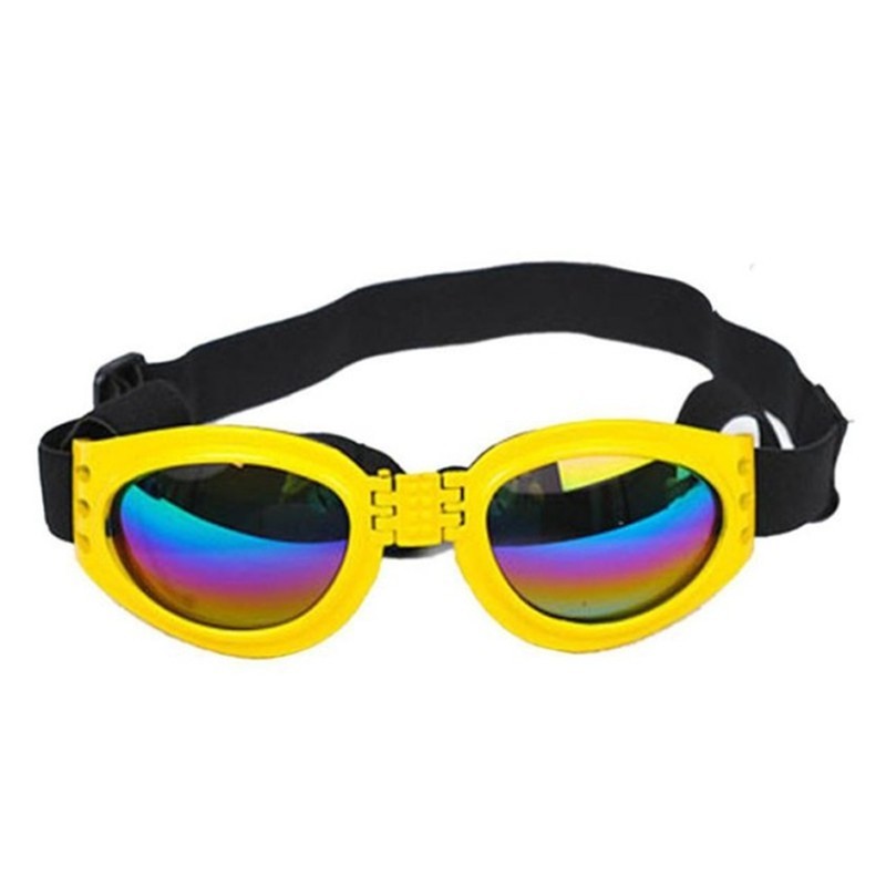 Hundesonnenbrille, faltbar, mittelgroße, wasserdichte Schutzbrille, UV-Schutzbrille für Haustiere