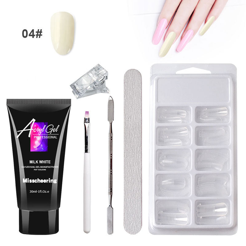 Müheloses Nailart-Gel-Set mit schneller Anwendung – Crystal Clear Glamour