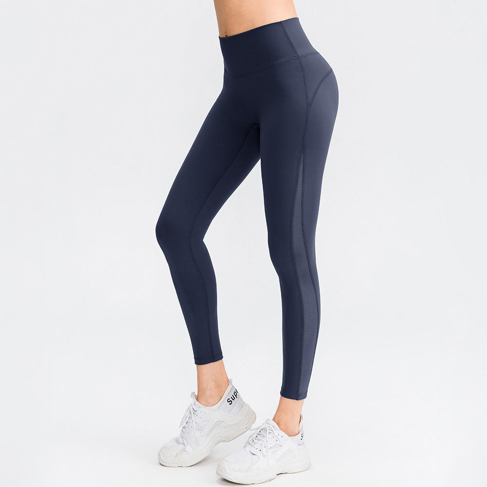 Leggings da allenamento per il sollevamento dei glutei per le donne Pantaloni da yoga a vita alta senza cuciture