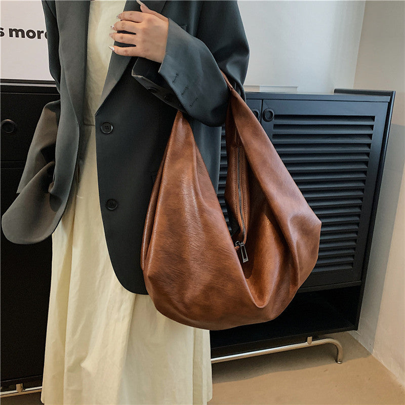 Borsa tote chic di grande capacità per la moda di tutti i giorni