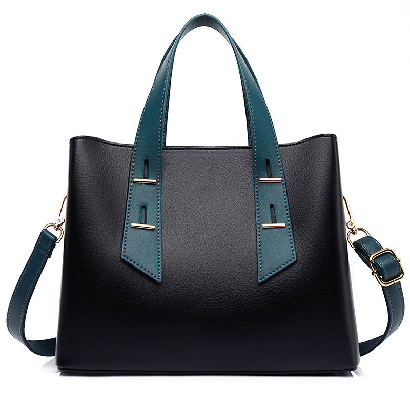 Chic Retro PU Shoulder Bag for Women