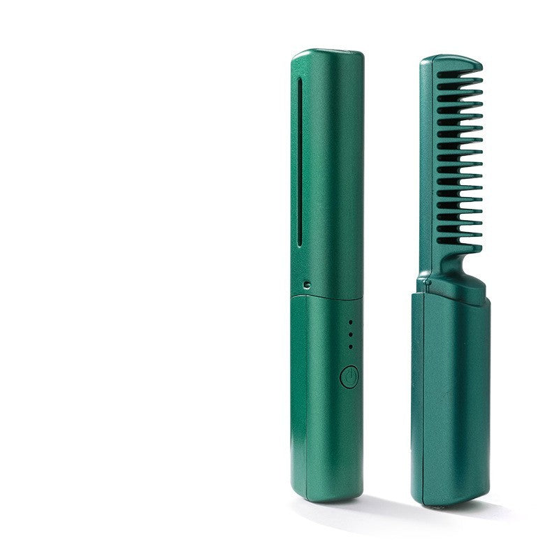 Wireless Ceramic Hair Styling Brush with Smart Temperature Control