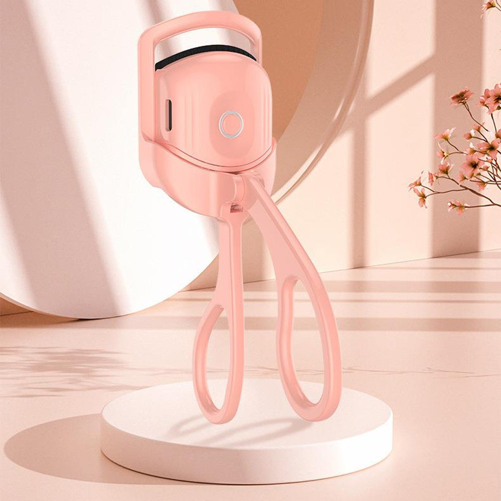 Electric Heated Eyelash Curler with USB Rechargeable Portable Design