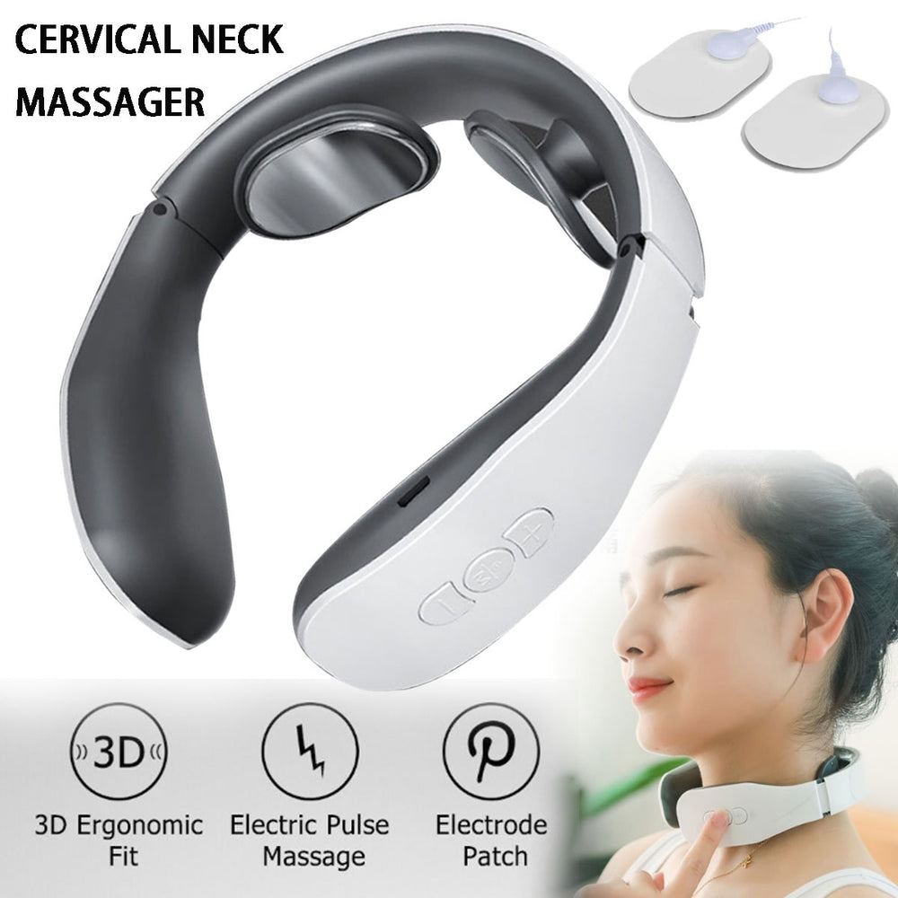 Shoulder and Neck Portable Massager with Customizable Intensity Levels