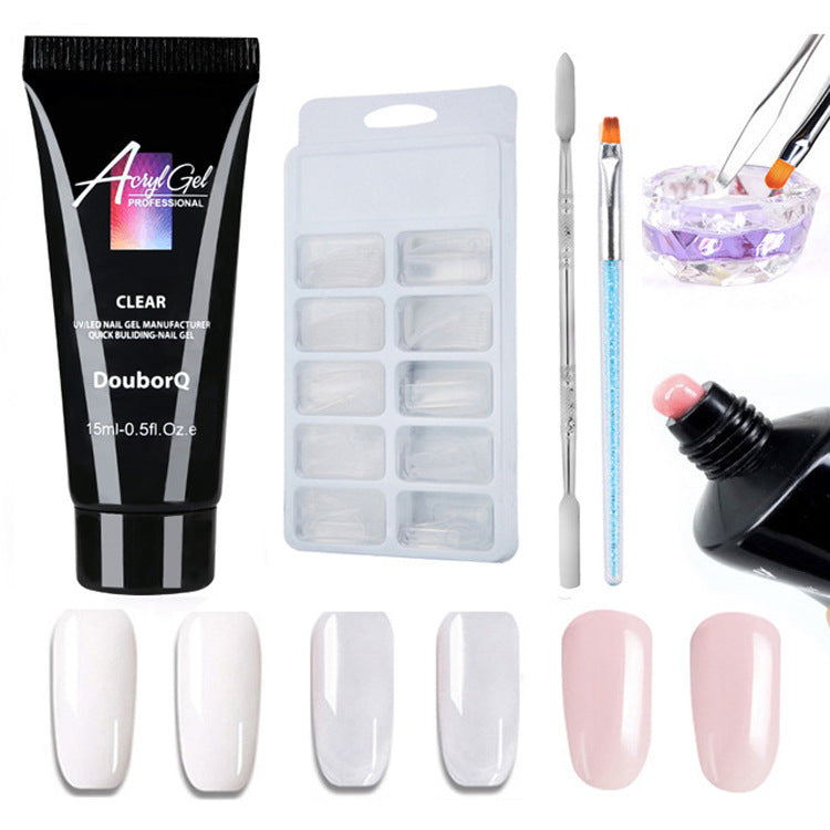 DIY Manicure Kit with Nail Polish Set and Nail Art Supplies