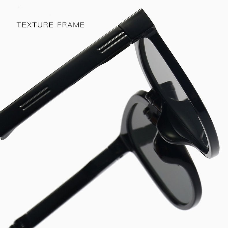 Foldable Beach Sunglasses with UV Protection in Trendy Styles