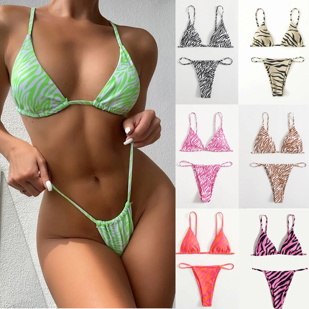 Elegant Women's Three-Piece Swimsuit Set for Summer Fun