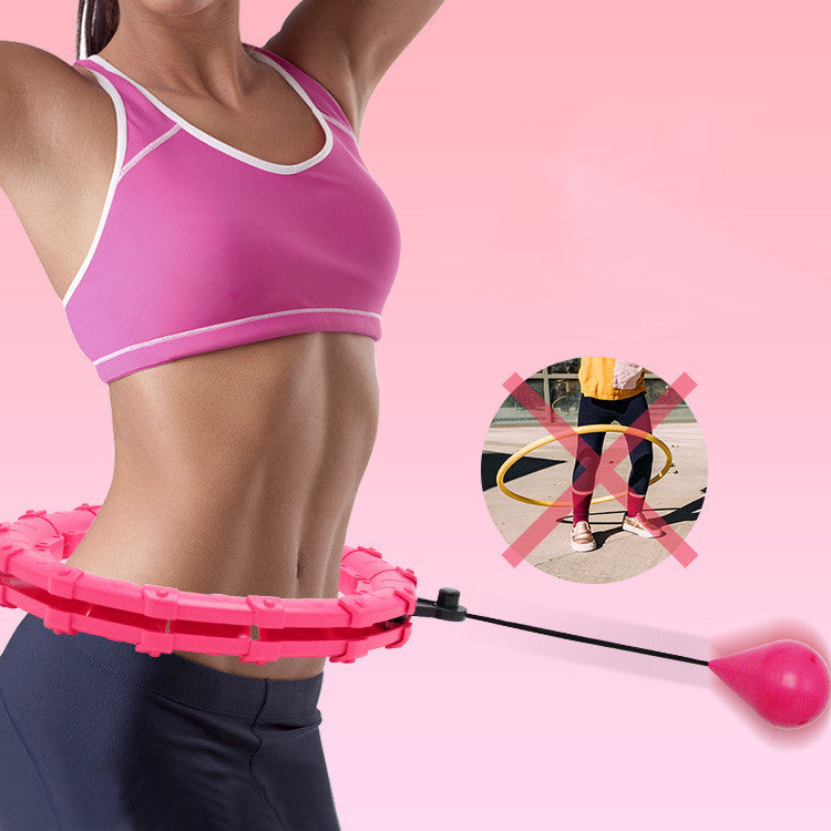 Waist Slimming Fitness Hoop for Abdominal Exercise and Weight Loss