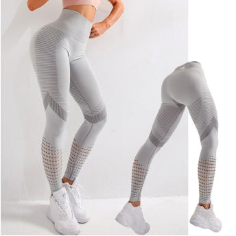 SculptFit nahtlose Yoga-Leggings – Kompressionshose mit hoher Taille für Damen 