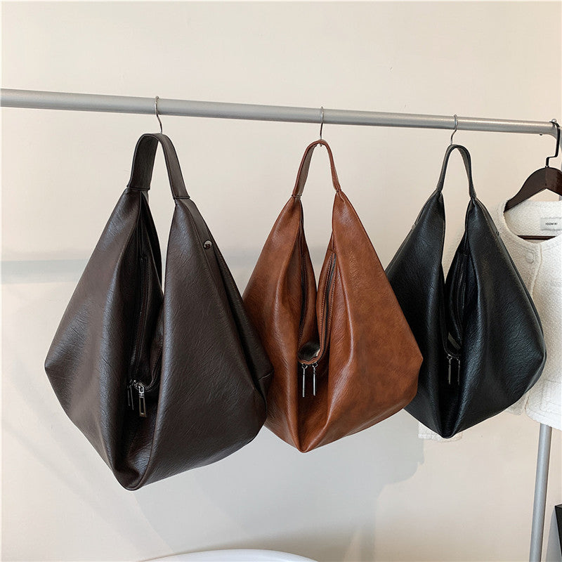 Borsa tote chic di grande capacità per la moda di tutti i giorni