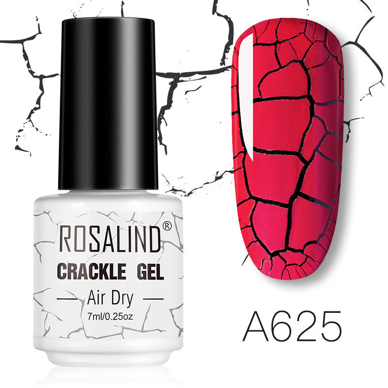 Cracked Nail Polish: Resin Infused Gel Finish