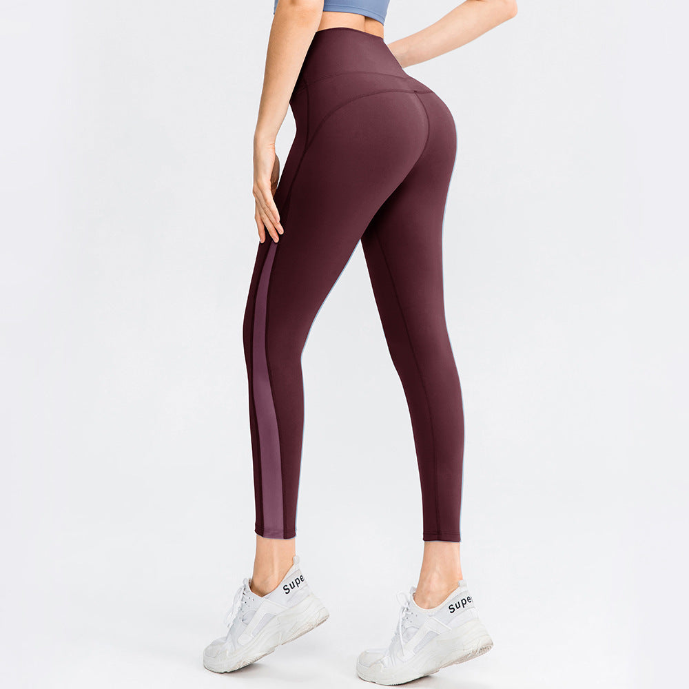 Leggings da allenamento per il sollevamento dei glutei per le donne Pantaloni da yoga a vita alta senza cuciture