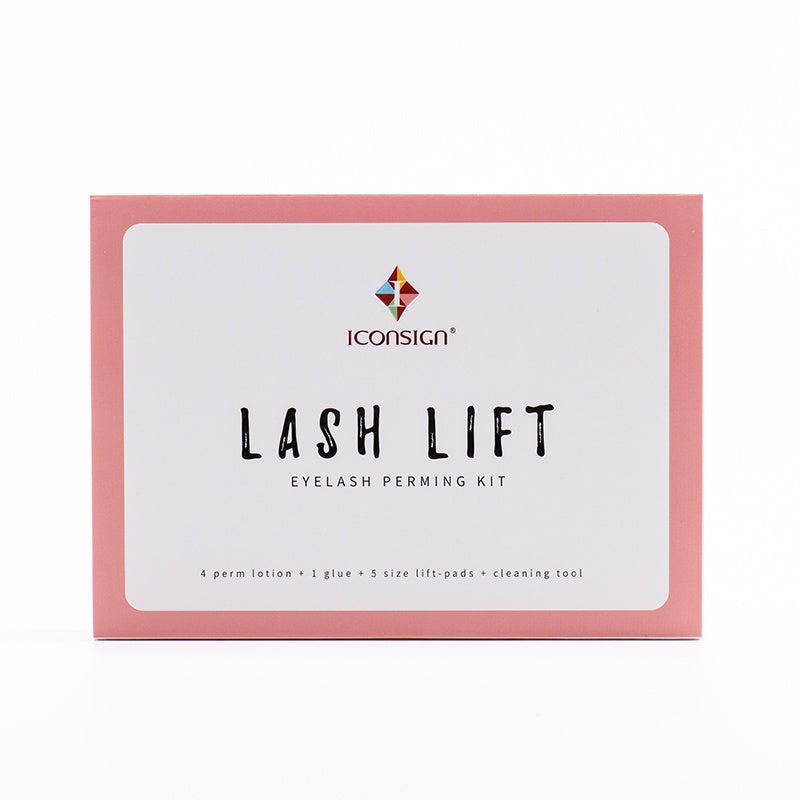 Lash Lift & Curl Kit - ICONSIGN Eyelash Perming and Enhancement Tools for Salon and Home Use