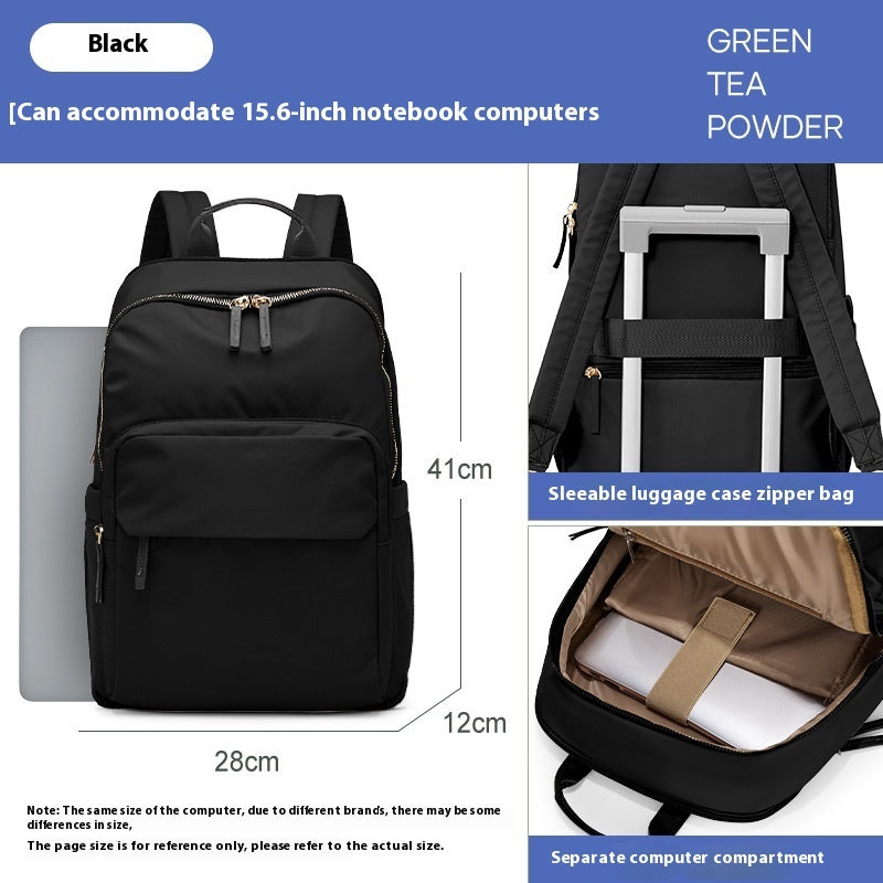 Stylish Lightweight Nylon Backpack for Women - Perfect for Travel and Daily Use