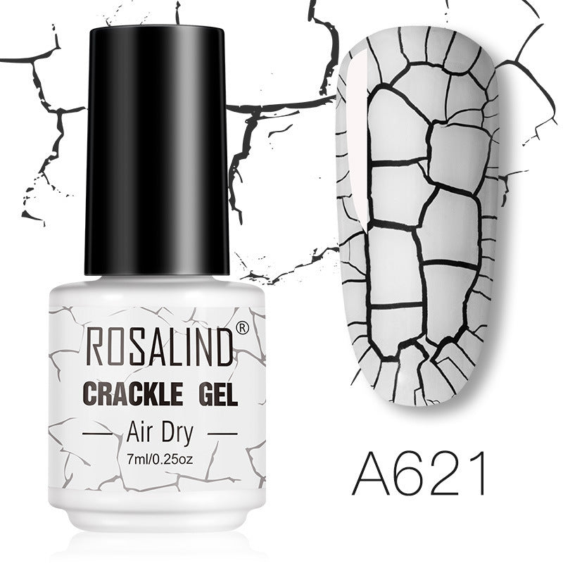 Cracked Nail Polish: Resin Infused Gel Finish