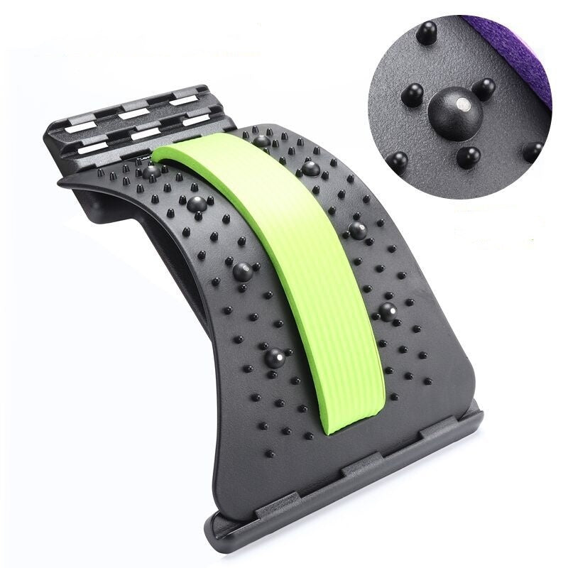 Lumbar Support Massager for Back Pain Relief and Posture Correction