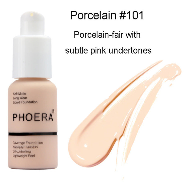 Matte Concealer Foundation Cream with Brightening and Hydrating Benefits