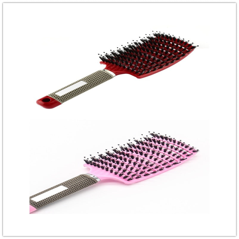 Detangling Bristle & Nylon Hairbrush with Scalp Massage: Anti-Klit Solution for Women™