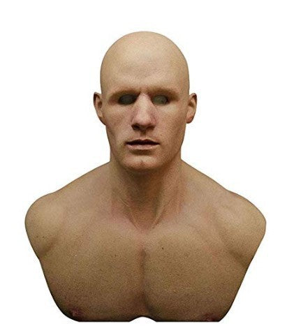 Bald Old Man Latex Mask for Halloween Cosplay and Funny Props