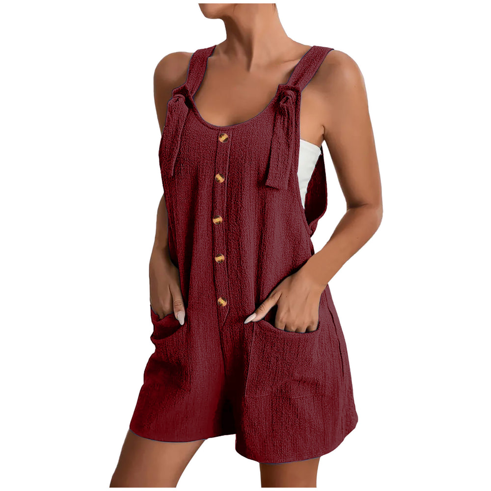 Trendy Casual Straps-Jumpsuit-Shorts für Damen