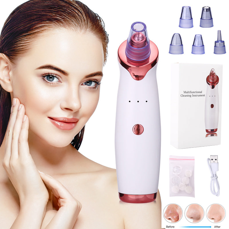 Blackhead Vacuum Suction Tool with Skin Rejuvenation Benefits