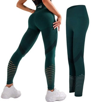 SculptFit Seamless Yoga Leggings - High Waist Compression Pants for Women