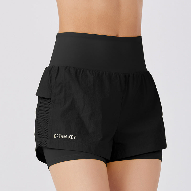 Atmungsaktive Damen-Sportshorts aus Baumwollmischung für den Sommer