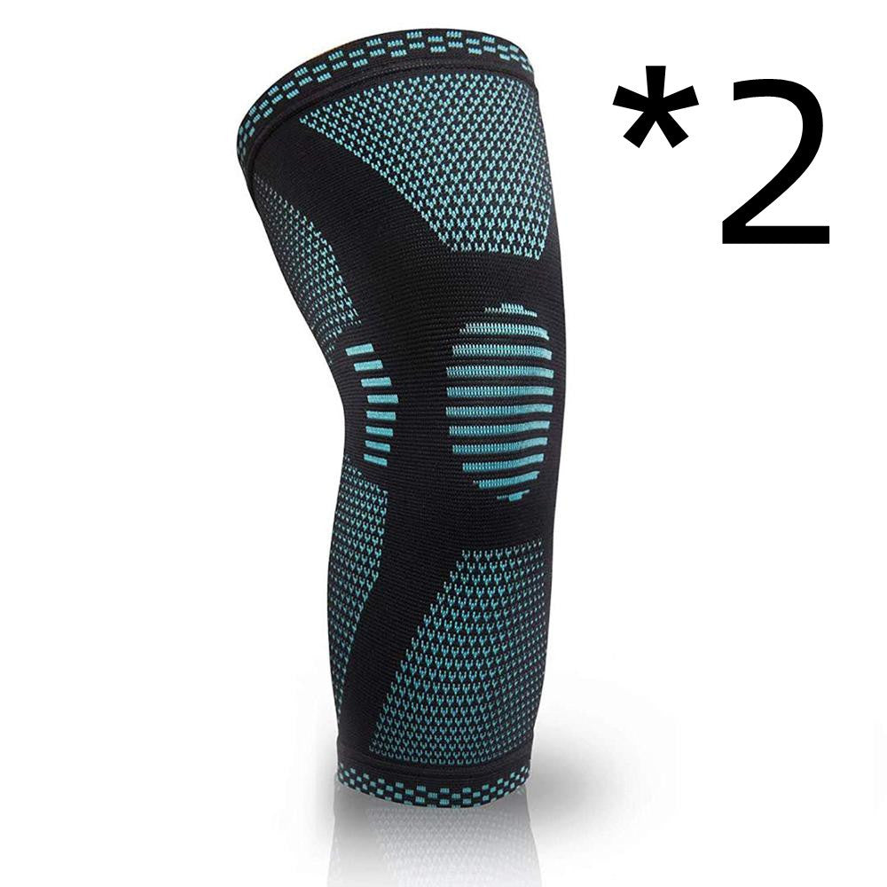 Knitted Nylon Sports Knee Pads for Adults - Multi-Sport Protective Gear