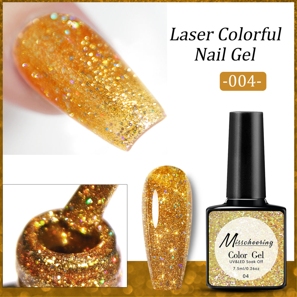 Diamond Dust UV-Nagelkunst-Set mit Lunar Legend Paillettenkleber